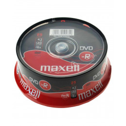 Maxell DVD-R 16x 47 25 Pack...