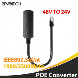 2.5G PoE Converter 48V to...